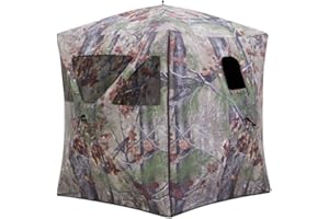 Barronett Blinds RA200BW Radar Pop Up Portable Blind, Bloodtrail Backwoods Camo