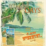 Mindful Days 2020 12 x 12 Inch Monthly Square Wall Calendar by Brush Dance, Art Paintings Inspiratio by 