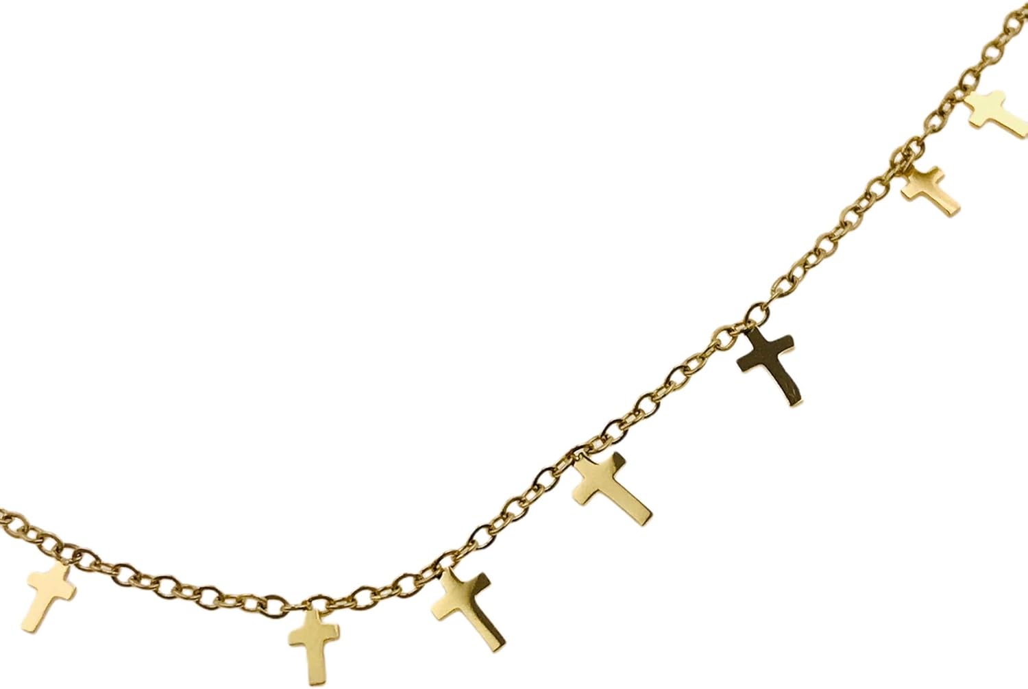 Collar famoso AISADI 200081654/14 para un regalo, rosario con cruz