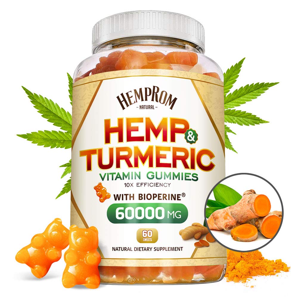 Buy Turmeric Gummies for Adult, Pain Relief, 95 Turmeric Curcumin with