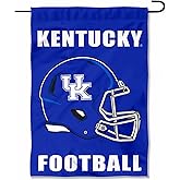 Kentucky Wildcats Football Helmet Garden Flag