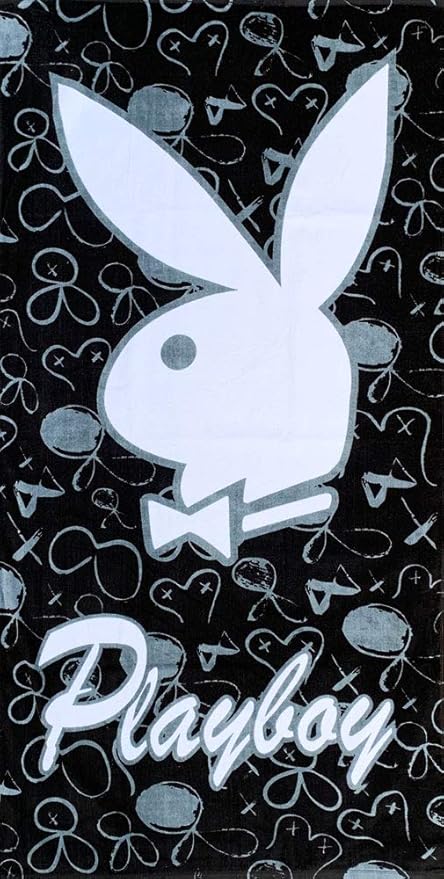Amazon Com Mtcfashion Playboy Bunny Beach Towel Cotton 60x30