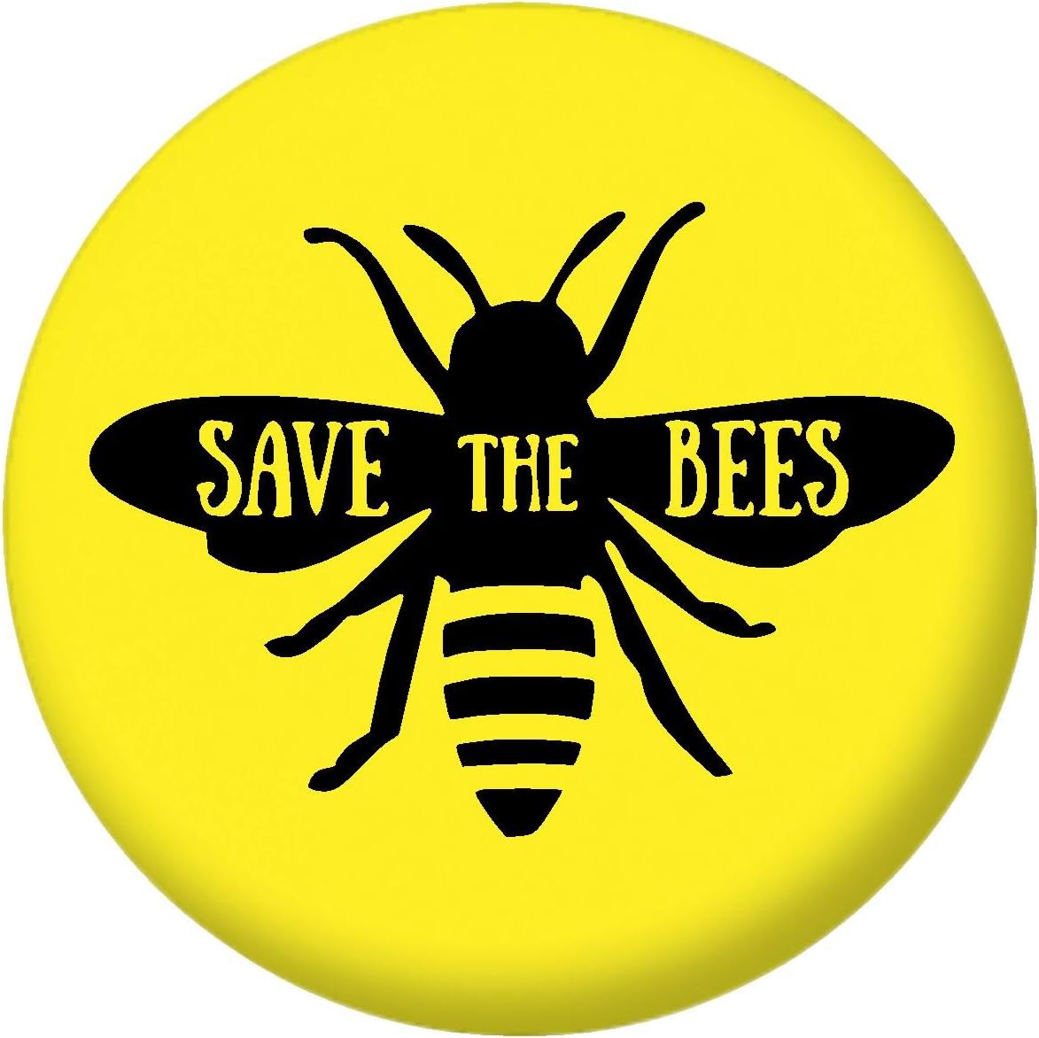 Save The Bees Pin Badge 25mm
