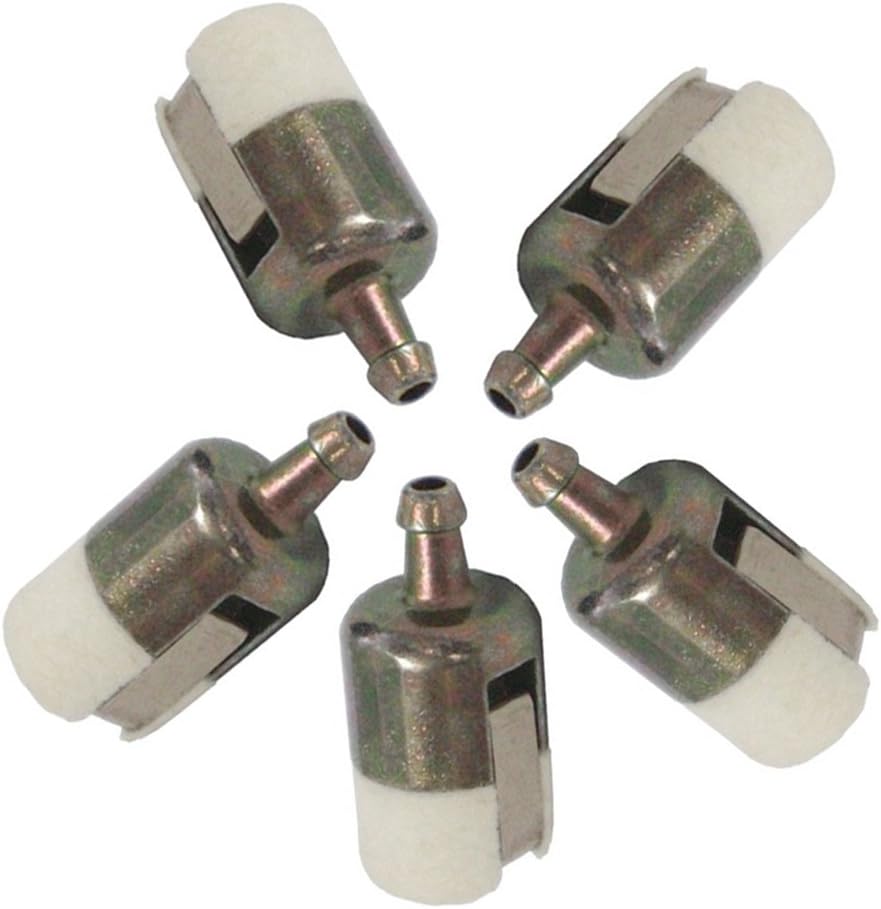 OxoxO (pack of 5 Fuel Filter Compatible with Walbro 125-527 Echo 131-205-07320 Robin 3112 Shindaiwa T230 T231 Stihl FC75 FS85 String Trimmer/Edger/Backpack Blower