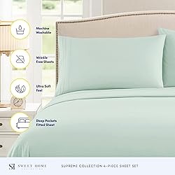 Twin Sheets - Breathable Luxury Sheets with Full