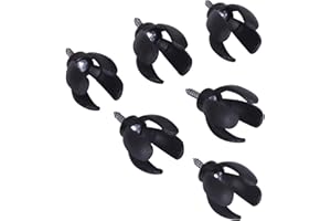 Baitaihem 6 PCs Golf Ball Pick Up Retriever Claw Sucker Tool