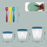 Babymoov Babimoov Babybols Multiset 3x120ml 3x180ml 3x250ml Spoons view 5