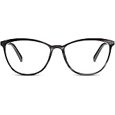 Peepers by PeeperSpecs Women's Bengal Cat-Eye Blue Light Blocking Reading Glasses, Green Tortoise