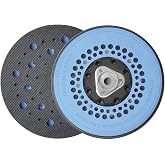 Nanoskin Black Speed Backing Plate for Pad Control and DA Tools, 5" | For 15mm and 21mm Polishers, Flexible Urethane Build, Hook and Loop Attachment, Helps Manage Heat