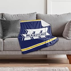 Massachusetts Maritime Academy Primary Logo Stripes