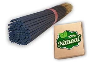 Yajna-Frankincense-and-Myrrh 100%-Natural-Handmade-Hand-Dipped-Incense-Sticks Organic-Chemicals-Free for-Purification-Relaxation-Positivity-Yoga-Meditation The-Best-Woods-Scent (100 Sticks (150GM))