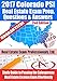 2017 Colorado PSI Real Estate Exam Prep Questions and Answers: Study Guide to Passing the Salesperson Real Estate License Exam Effortlessly [2nd Edition]