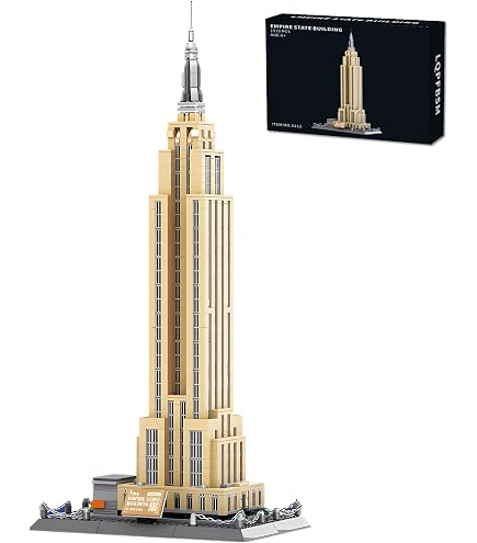 Amazon.com: LEGO Architecture Empire State Building (21002) : Toys