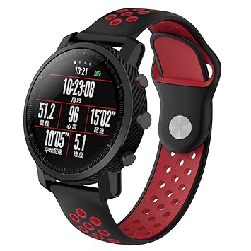 Amazfit Smart Watch Armband für Xiaomi Huami Smartwatch 22mm, XIHAMA Silikon Quick Fit Sport Fitness Armband Ersatz Armband