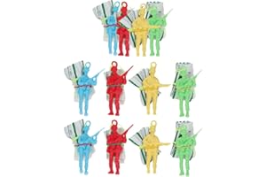 Wakauto 30pcs Soldier Parachute Toys for Outdoor Fun No Batteries Required Easy to Use for Boy Girl Birthday