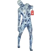 Morphsuits Scary Arachnamania Costume, Halloween Costume for Adults | Full-Body Spandex Scary Morphsuit Costume, Stretchy Comfortable Fit, Ideal for Parties &amp; Cosplay, Perfect for Halloween