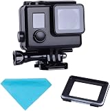 Suptig Waterproof Case for GoPro Hero 4 3+ 3 Black Housing Underwater 147ft view 1