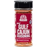 Lion Spice Co. Gulf Cajun Seasoning – Authentic Louisiana-Style Blackened Spice Blend for Chicken, Seafood & Vegetables | Bold Southern Flavor | All-Natural, Kosher, Non-GMO, Gluten-Free