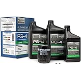 Polaris Full Synthetic Oil Change Kit, 2879323, 2.5 Quarts of PS-4 Engine Oil and 1 Oil Filter