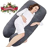 Coussin De Grossesse Oreiller Pour Maternité Avec Couvercle À Fermeture À Glissière