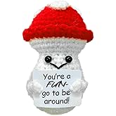 Fouliki Birthday Gifts for Women Man-Emotional Cheer Support,Funny Handmade Mushroom,Unique Cute Presents for Her Him Women Men Friend Coworker Family