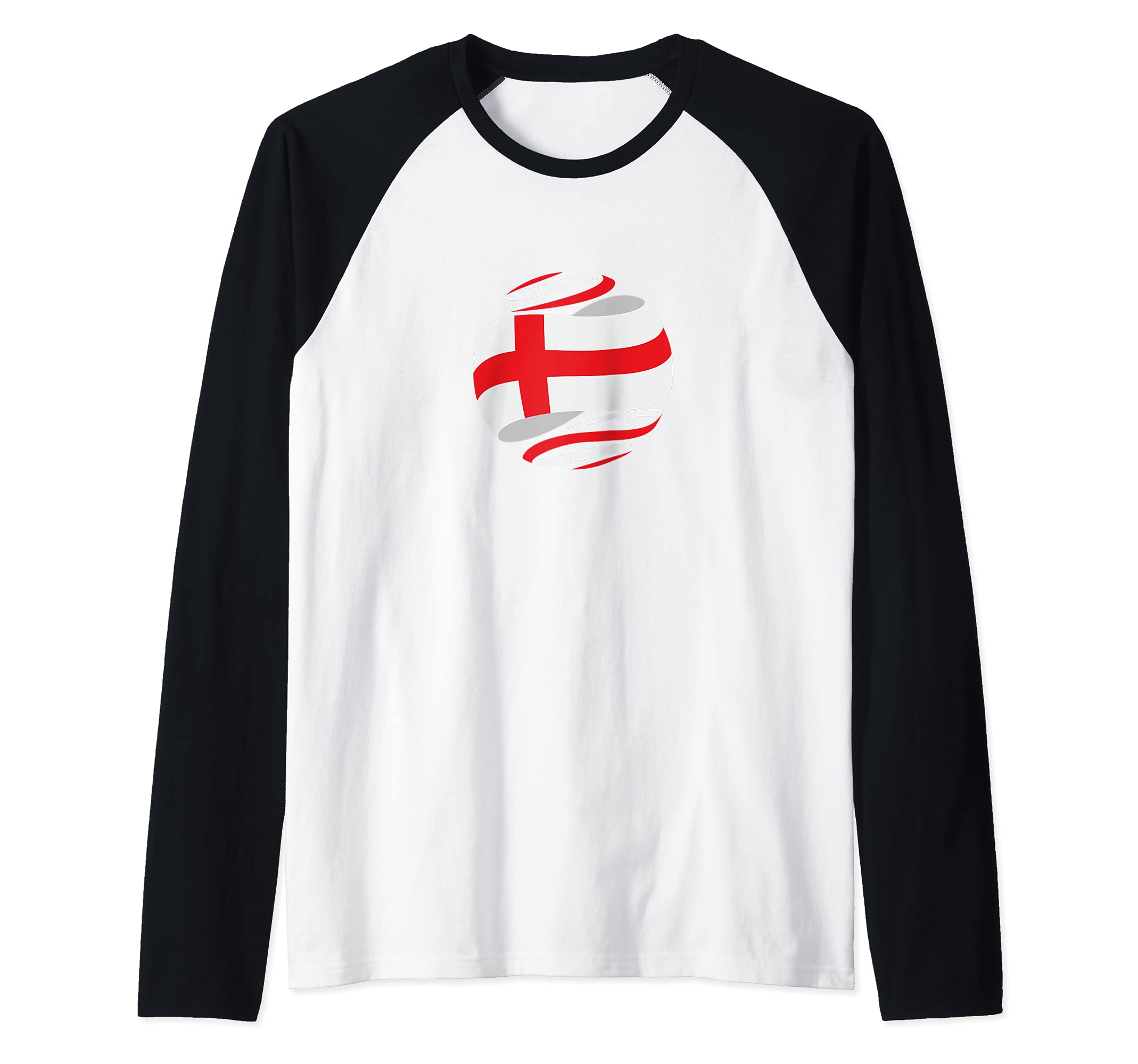 Flag England Raglan Baseball Tee