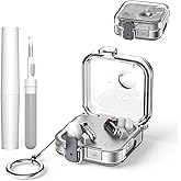 Double Security Lock Case for Nothing Ear 3 with Key Ring&Cleaning Pen Kit,Anti-Scratch Shockproof Clear TPU Protective Case Cover Compatible with Nothing Ear(3) Wireless Earbuds (Clear)