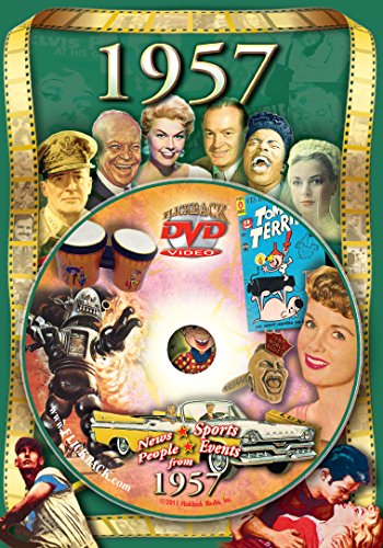 1957 Flickback DVD Greeting Card: Great Birthday or Anniversary Present