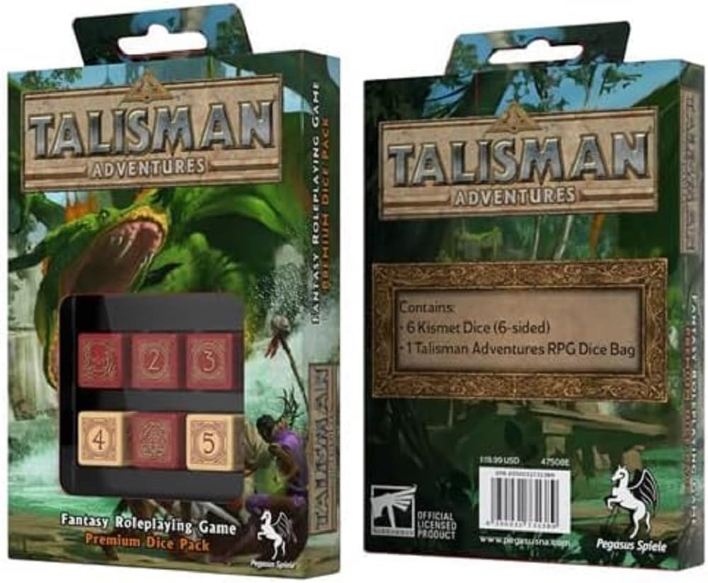Pegasus Spiele Talisman Adventures RPG Premium Dice Pack