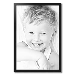 ArtToFrames 20x30 Inch Black Picture Frame, This