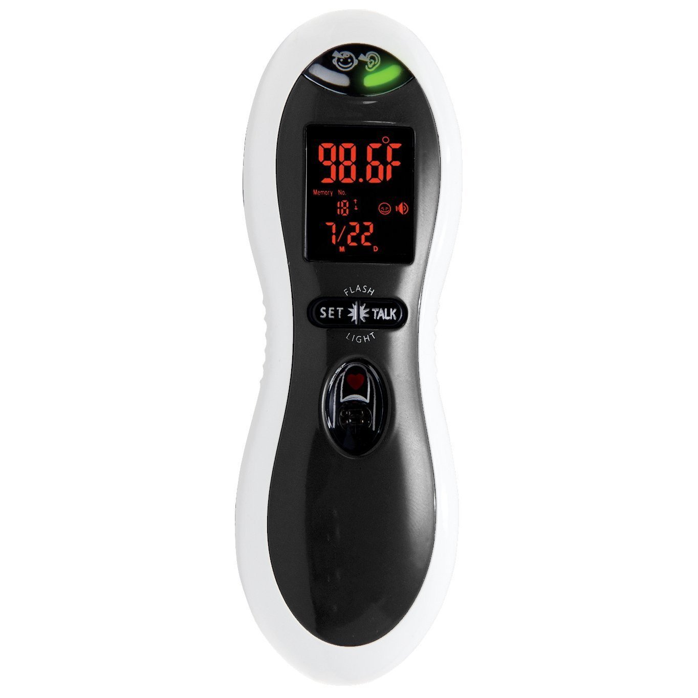 MOBI DualScan Ultra Talking Ear and Forehead Thermometer with Pulse