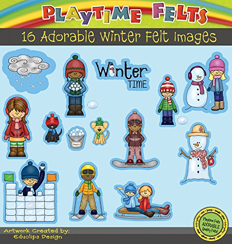 Winter Time Fun Felt Set