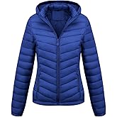 Bellivera Women's Quilted Lightweight Jacket Puffer Coat Women Bubble for Spring and Winter