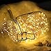 ER CHEN 165ft Led String Lights,500 Led Starry Lights on 50m Copper Wire String Lights + 12V DC Power Adapter(Warm White)