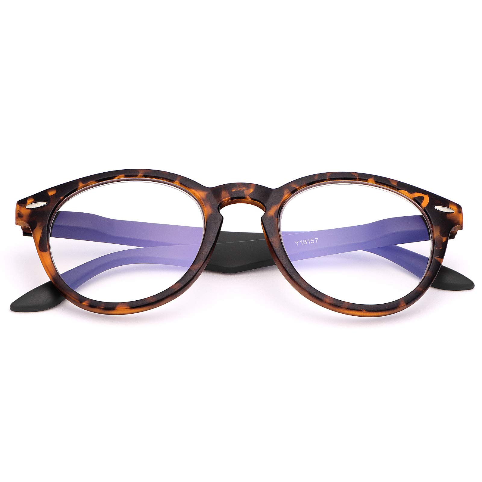 Photo 1 of 360 Degree Ring Focus Lens Progressive Multifocal Reading Glasses for Men Women Blue Light Blocking Multifocus Computer Readers Ultralight Presbyopic Eyeglasses No Blind Zone Full-rim Frame Eyewear