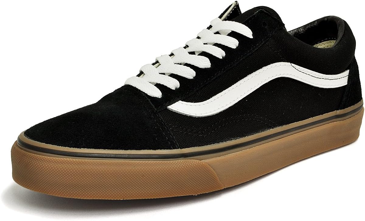 Amazon バンズ オールドスクール ガムソール ブラック Old Skool Gumsole Black Medium Gum スニーカー