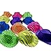 Novelty Place Neon Animal Print Plastic Party Hats, Fedora with Gangster Mafia Style, UV Blacklight Glow Party Stars Rave Hats for Kids and Teens in Birthday, Concerts, Music Party(Pack of 24)