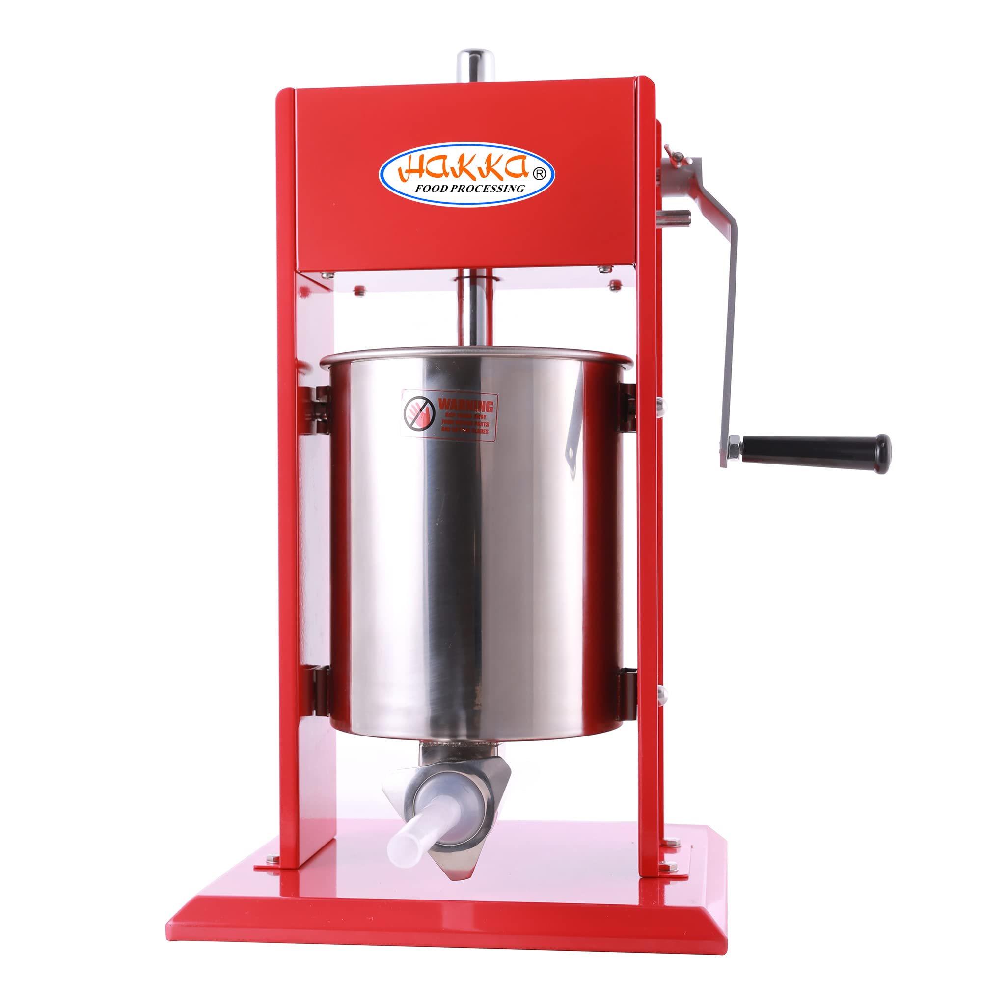 Hakka 22 Lbs(10 Liter) Sausage Stuffer 2 Speed Stainless Steel Vertical Meat Filler