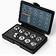 thumbnail image 2 of POWERTEC 71051 Brass Router Bushing Set With Case By POWERTEC 2 of 11