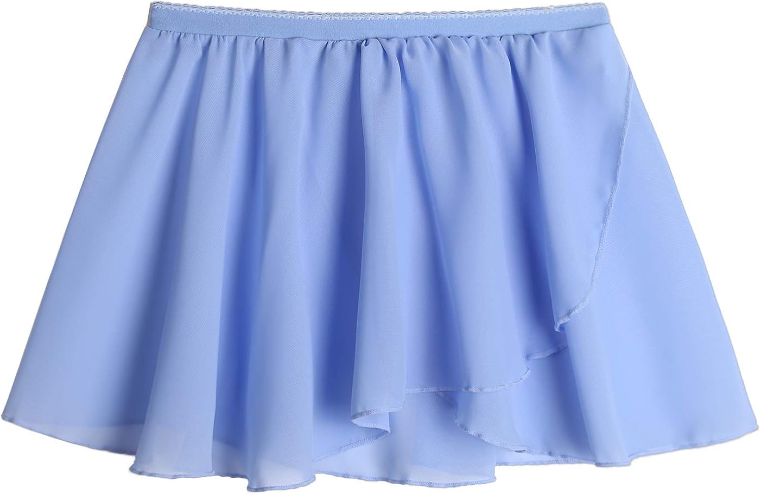 Zaclotre 3 Pack Girls Ballet Chiffon Wrap Skirts for Dance: Clothing