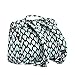 JuJuBe B.F.F Multi-Functional Convertible Diaper Backpack/Messenger Bag, Onyx Collection - Black Diamond