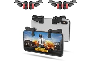 IFYOO 【2 Pair】 Z108 Mobile Gaming Controller Compatible with PUBG Mobile/Fortnitee Mobile/Call of Duty Mobile, Sensitive Shoot and Aim Trigger L1R1 Compatible with Android & iPhone