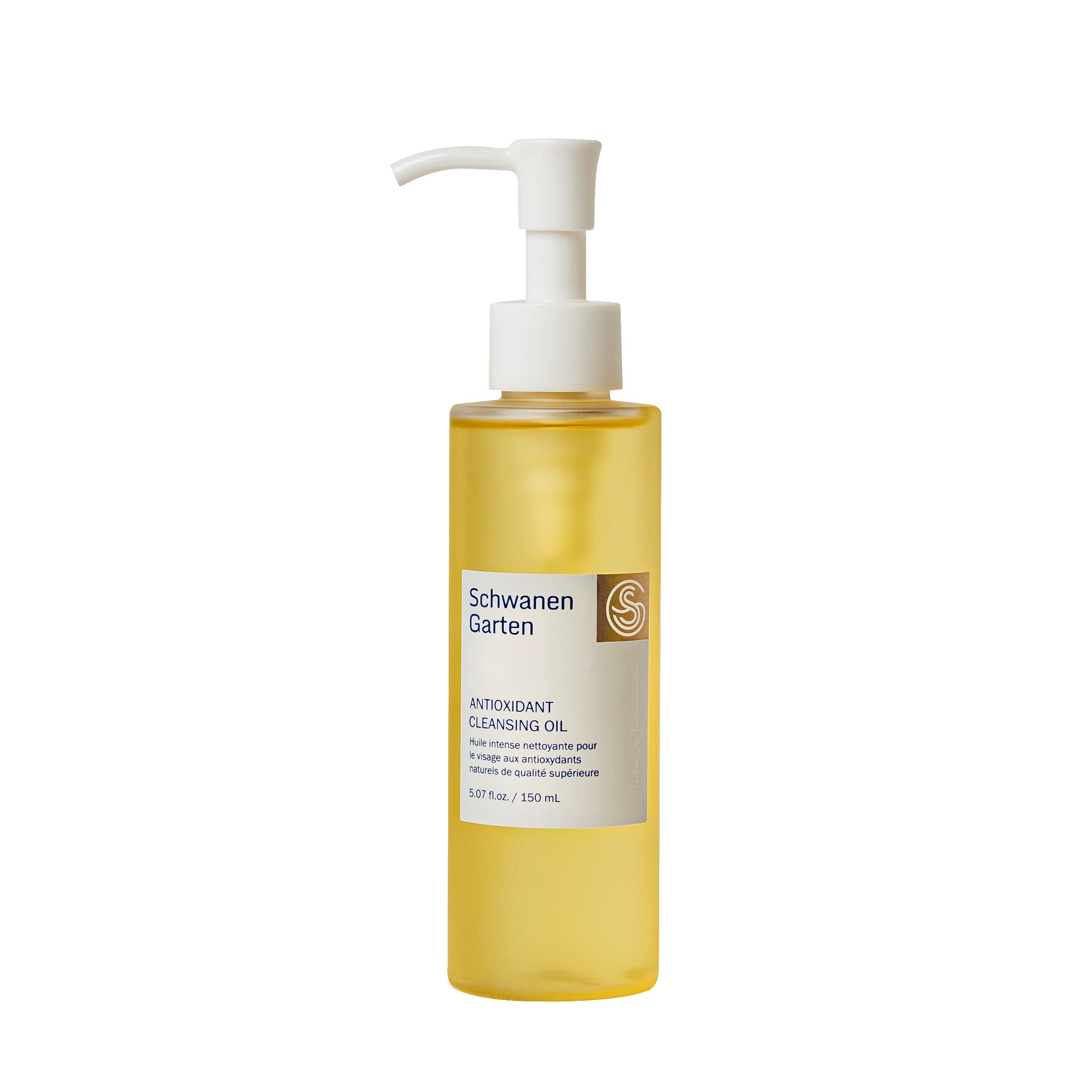 Schwanen Garten Cleansing Oil 5.07oz / 150ml - Gently oil-based deep cleanser, Makeup Remover, Vegan, Clean beauty, Organic ingredients, Korean skincare