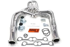 Doug's Headers D568 1-7/8" 4-Tube Full Length Exhaust Header for Pontiac Firebird 326-455 67-69
