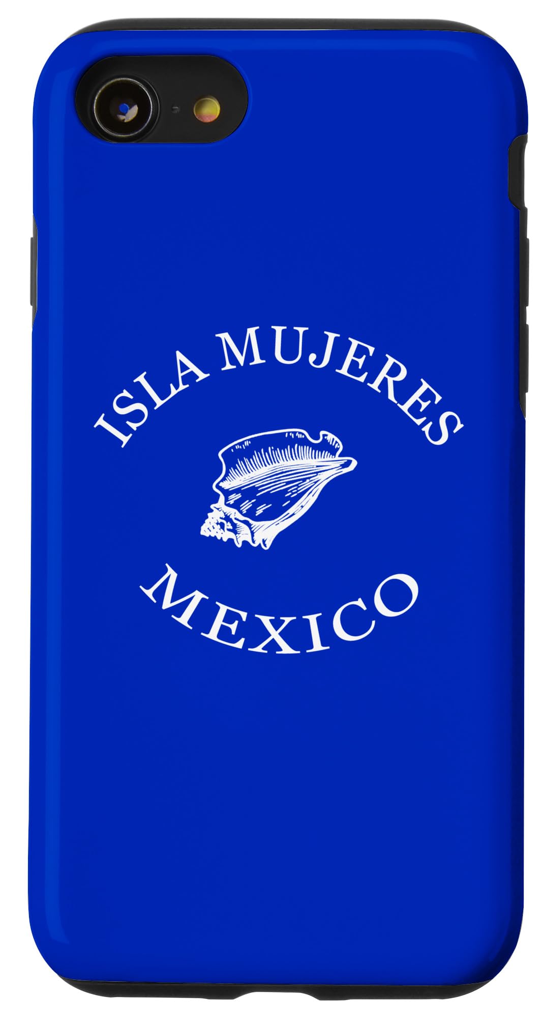 iPhone SE (2020) / 7 / 8 Isla Mujeres Vintage Tribal Conch Souvenir Memory Case