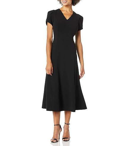 calvin klein black shirt dress Womens Chiffon Printed Shirtdress 4 at Amazon Women's Clothing store A mini t Calvin Klein Long Sleeve Snap