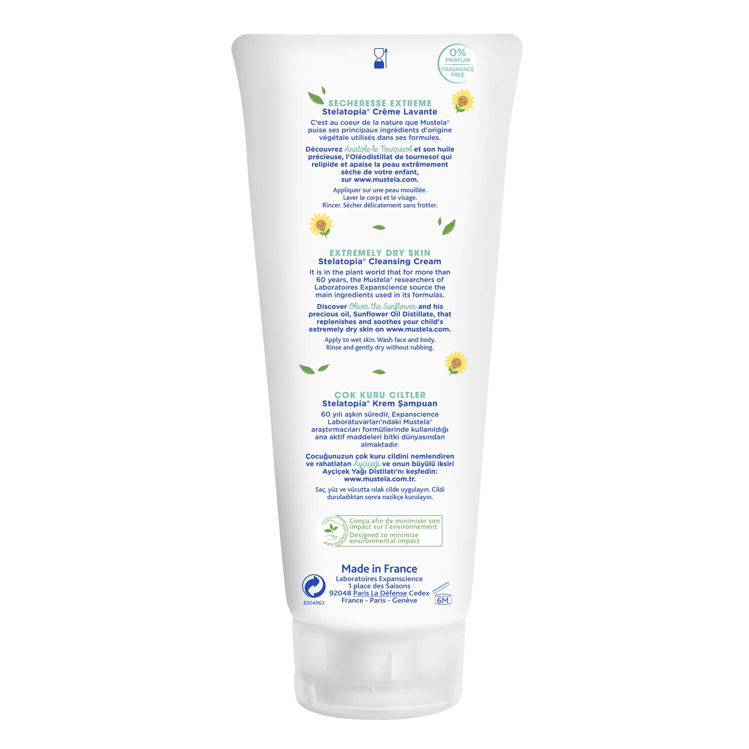 mustela stelatopia body wash