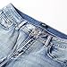 MSSHE Women's Plus Size Vintage Stretchy Jeans
