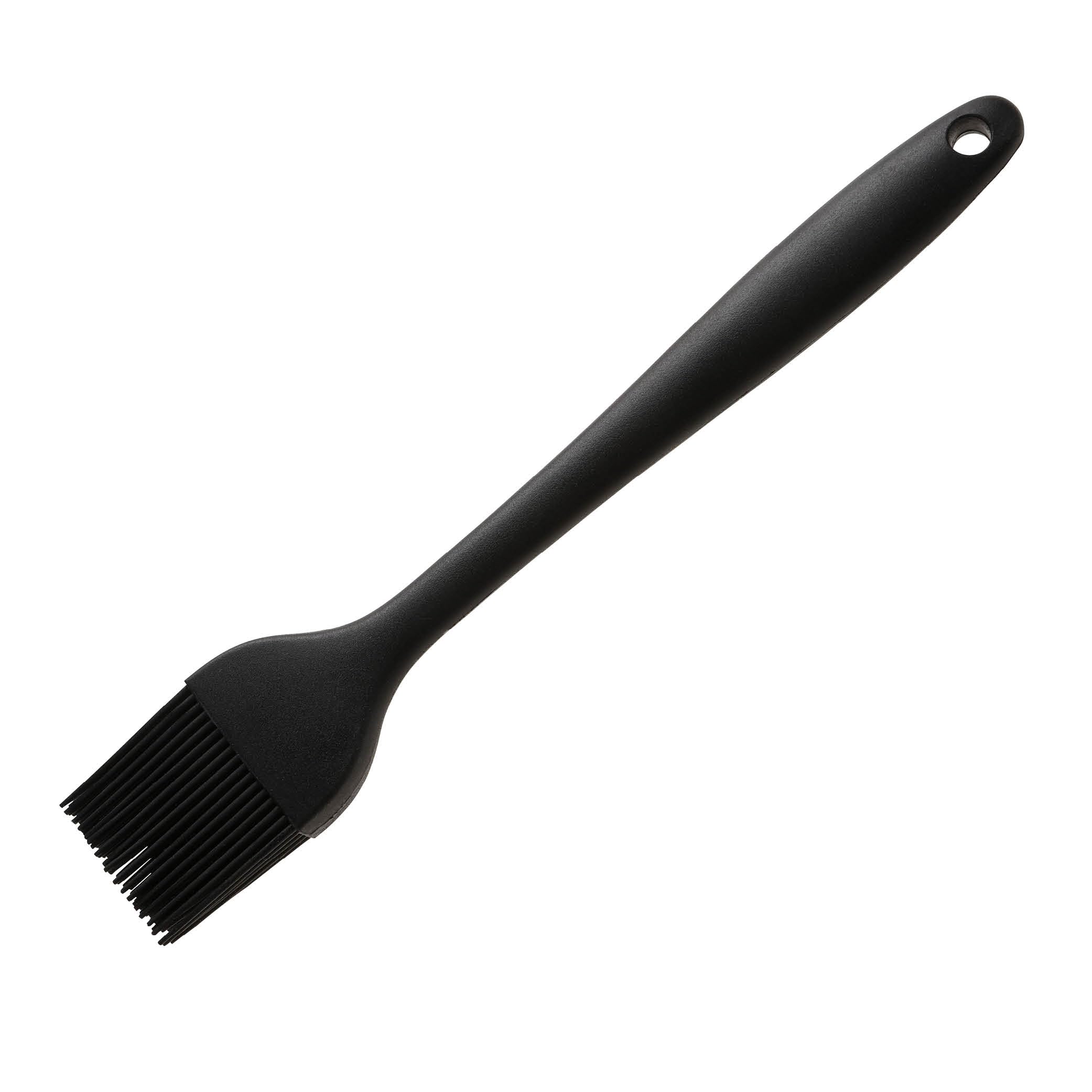 Wiltshire Silicone Pastry Brush, Basting & Glazing Brush, Silicone Bristles, Heat-Resistant Utensil, Non-Stick, Non-Scratch, Midnight Black, 25.3x4.5x1.5cm