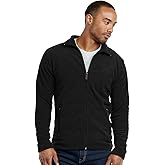 Knocker Men's Polar Fleece Zip Up Long Sleeve Jacket